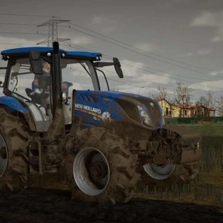 New Holland T6 Tier 4B V1 0 FS22 Mod Farming Simulator 22 Mod