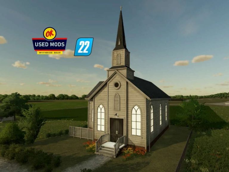 Placeable Church V Fs Mod Farming Simulator Mod