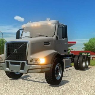 Volvo Vhd Flatbed Ar Truck V Fs Mod Farming Simulator Mod