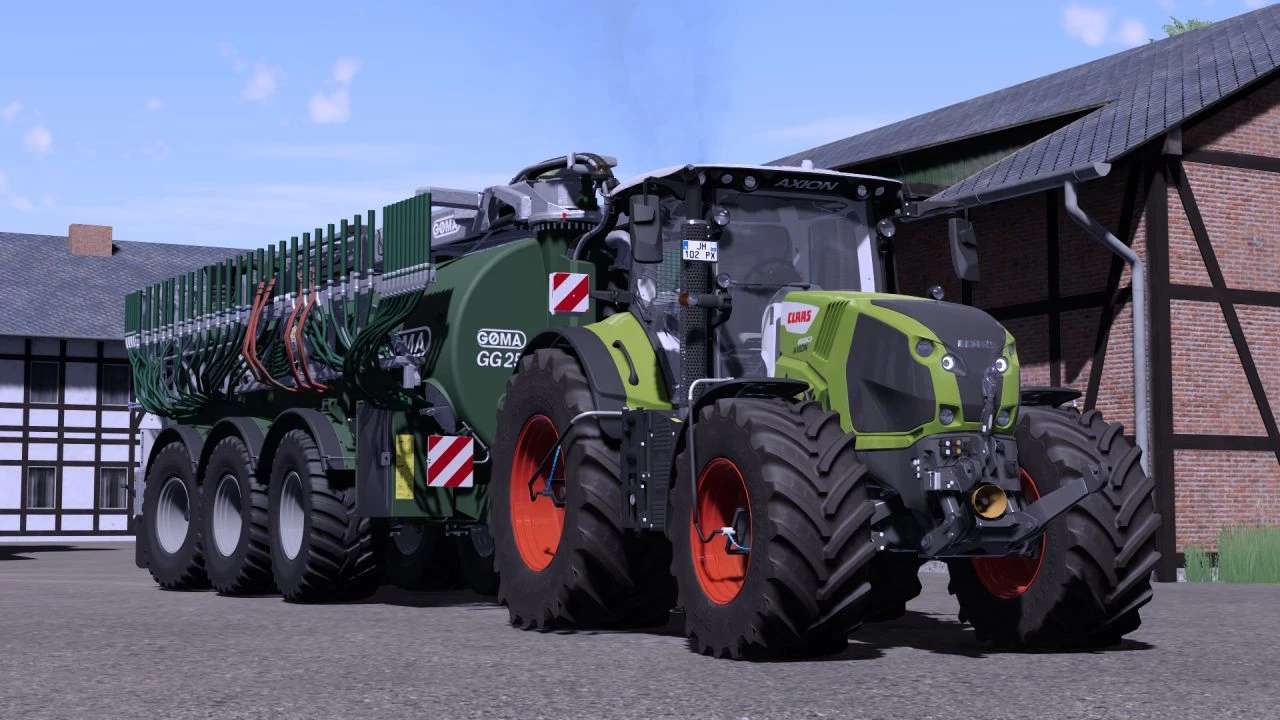 Claas Axion 800 870 V1002 Fs22 Farming Simulator 22 Mod Fs22 Mod 9719