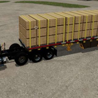 Reitnour Flatbed V1 0 FS22 Mod Farming Simulator 22 Mod