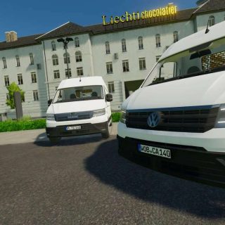 Volkswagen Crafter MAN TGE V1 0 FS22 Mod Farming Simulator 22 Mod