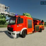 Mercedes Benz DLK 23 12 CC V1 0 FS22 Mod Farming Simulator 22 Mod