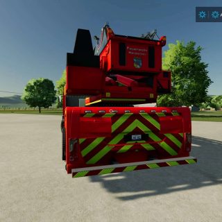 Mercedes Benz DLK 23 12 CC V1 0 FS22 Mod Farming Simulator 22 Mod