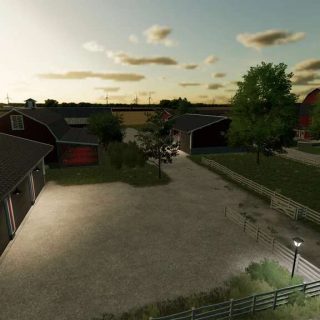 Red Barn Pack V1 0 FS22 Mod Farming Simulator 22 Mod