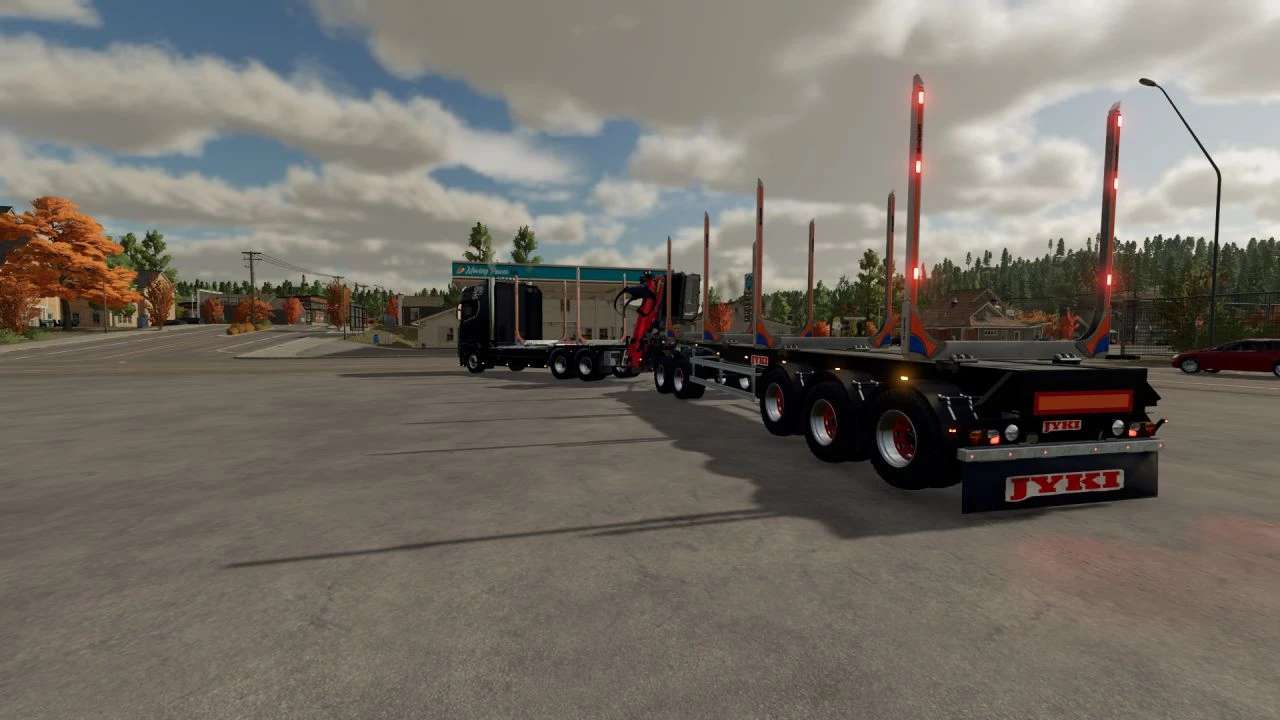 Scania Timber Truck Trailer V10 Fs22 Farming Simulator 22 Mod Fs22 Mod 1937