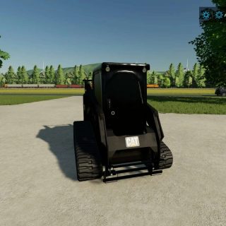 Cat 259D Black Out V1 0 FS22 Mod Farming Simulator 22 Mod