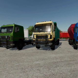 MAZ Pack V2 1 FS22 Mod Farming Simulator 22 Mod