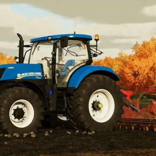 New Holland T Series Tier A V Fs Mod Farming Simulator Mod