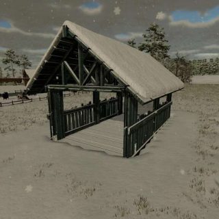 An Old Barnshed In The Style Of The Middle Ages V Fs Mod Farming