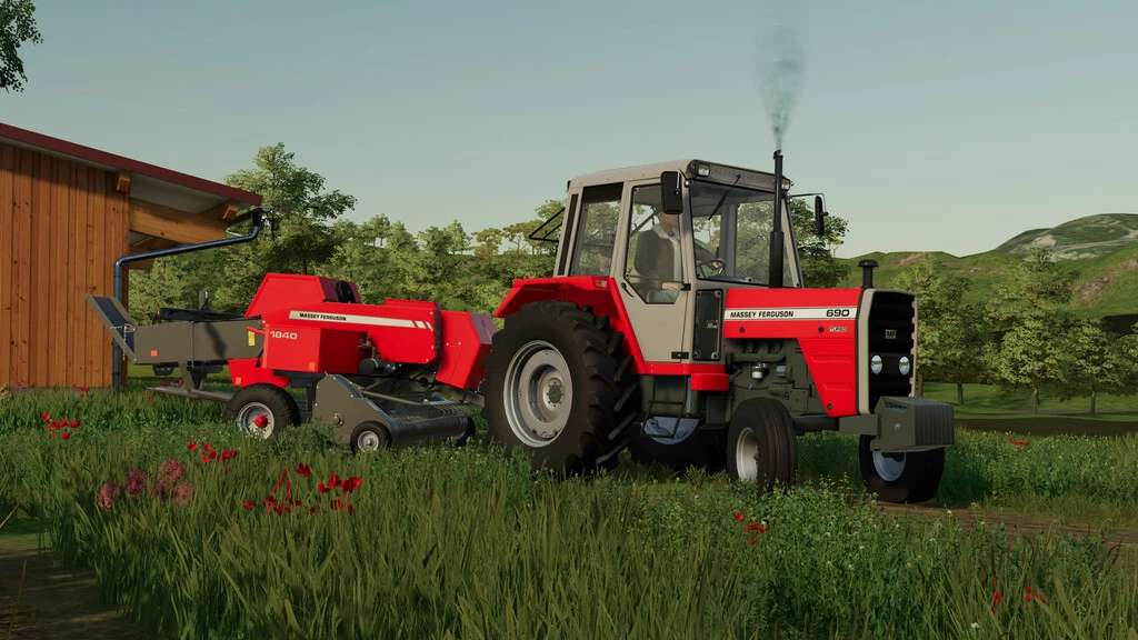 Massey-Ferguson 600 Series v1.0 FS22 - Farming Simulator 22 Mod