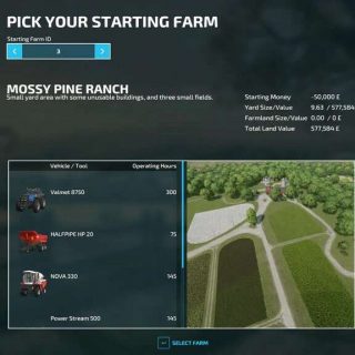 Pick Your Starting Farm V1 1 FS22 Mod Farming Simulator 22 Mod