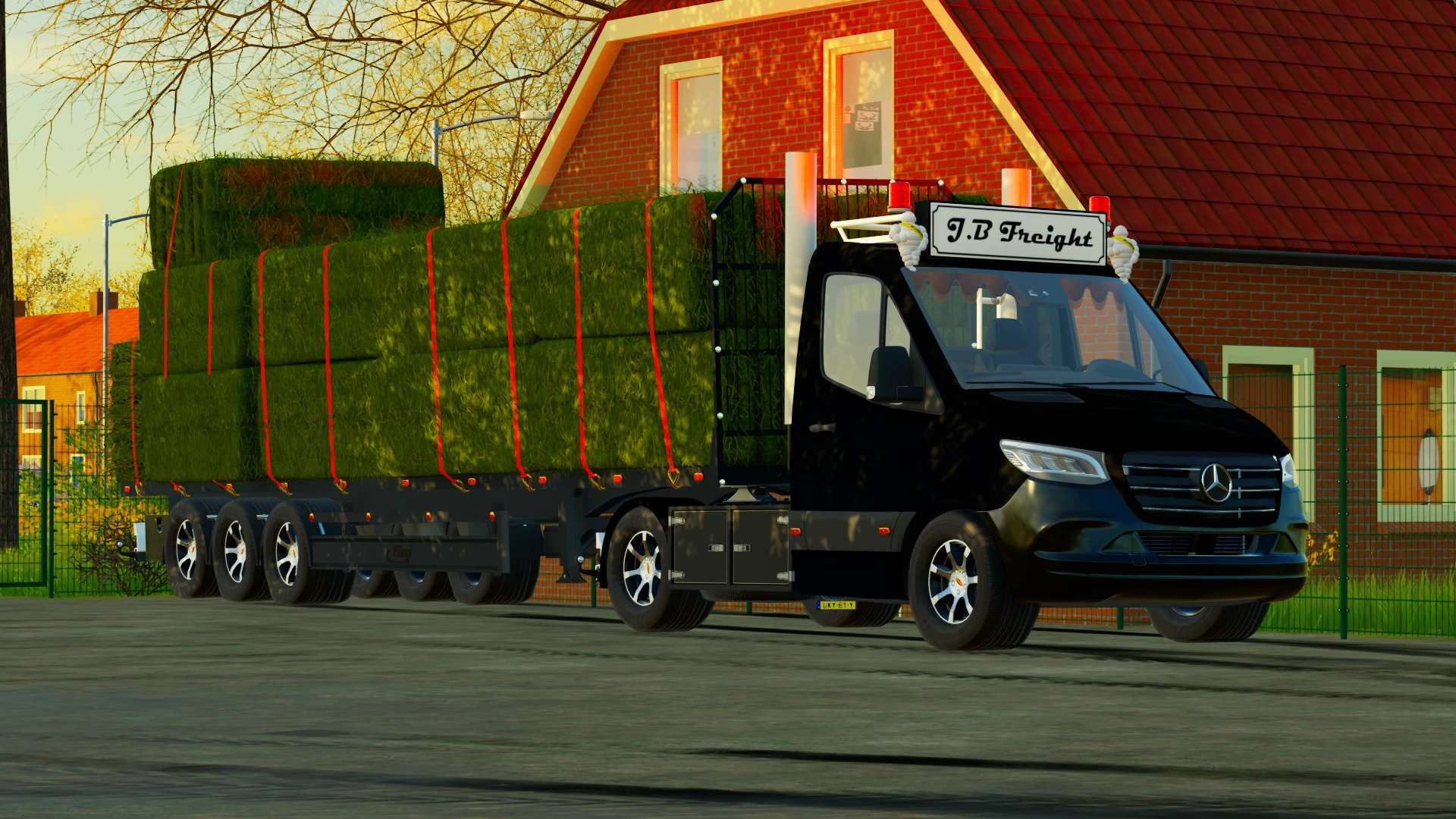 Mercedes Mini Truck V10 Fs22 Farming Simulator 22 Mod Fs22 Mod 9855