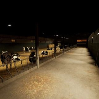 Barn With Cowshed V Fs Mod Farming Simulator Mod