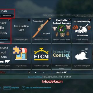 Bunker Silo Utilities Espanol V Fs Mod Farming Simulator Mod
