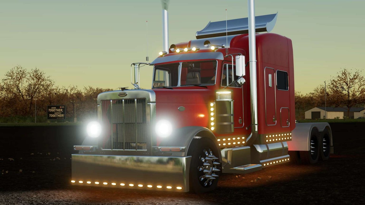 Peterbilt 379 V1 1 FS22 Mod Farming Simulator 22 Mod