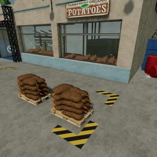 Potato Bag Production V Fs Mod Farming Simulator Mod