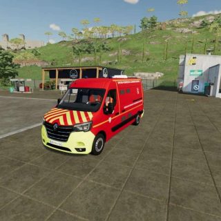 Renault Master Vsav Sdis V Fs Mod Farming Simulator Mod