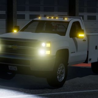 2017 CHEVY SILVERADO 3500HD SINGLE CAB SERVICE V1 0 FS22 Mod Farming