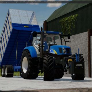 New Holland T6000 Series BETA V1 0 FS22 Mod Farming Simulator 22 Mod