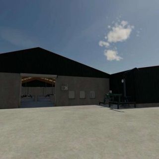 Cow Barn Big With GEA Mixfeeder V1 0 0 1 FS22 Mod Farming Simulator