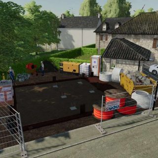 The Old Stream Farm Public Works V1 0 FS22 Mod Farming Simulator 22 Mod