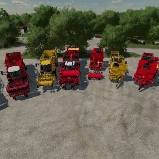 Multi Fruit Harvester Pack V1 1 FS22 Mod Farming Simulator 22 Mod