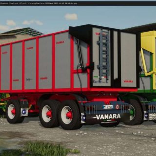 Silver Car Vanara Src V Fs Mod Farming Simulator Mod