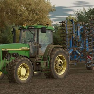 John Deere Series Eu V Fs Mod Farming Simulator Mod