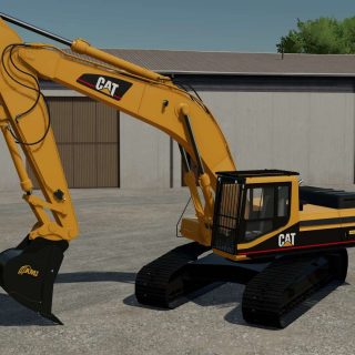 Cat L B Series Excavator Pack V1 0 FS22 Mod Farming Simulator 22 Mod