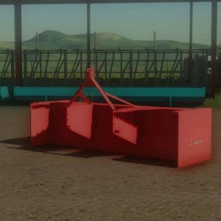 Rabot Agricole AGRAM Rouge V1 0 FS22 Mod Farming Simulator 22 Mod