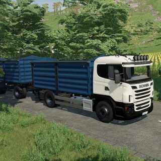 Scania R Grain 4x2 V1 1 FS22 Mod Farming Simulator 22 Mod