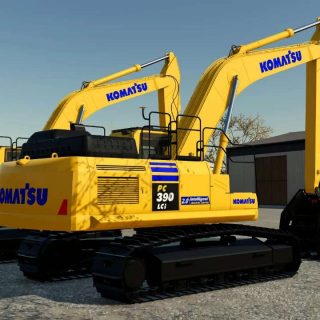 Komatsu Pc Lci V Fs Mod Farming Simulator Mod