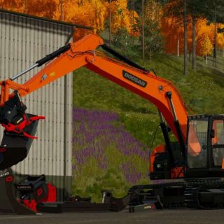 Doosan 235LCR Edit Rotortilt V1 0 FS22 Mod Farming Simulator 22 Mod