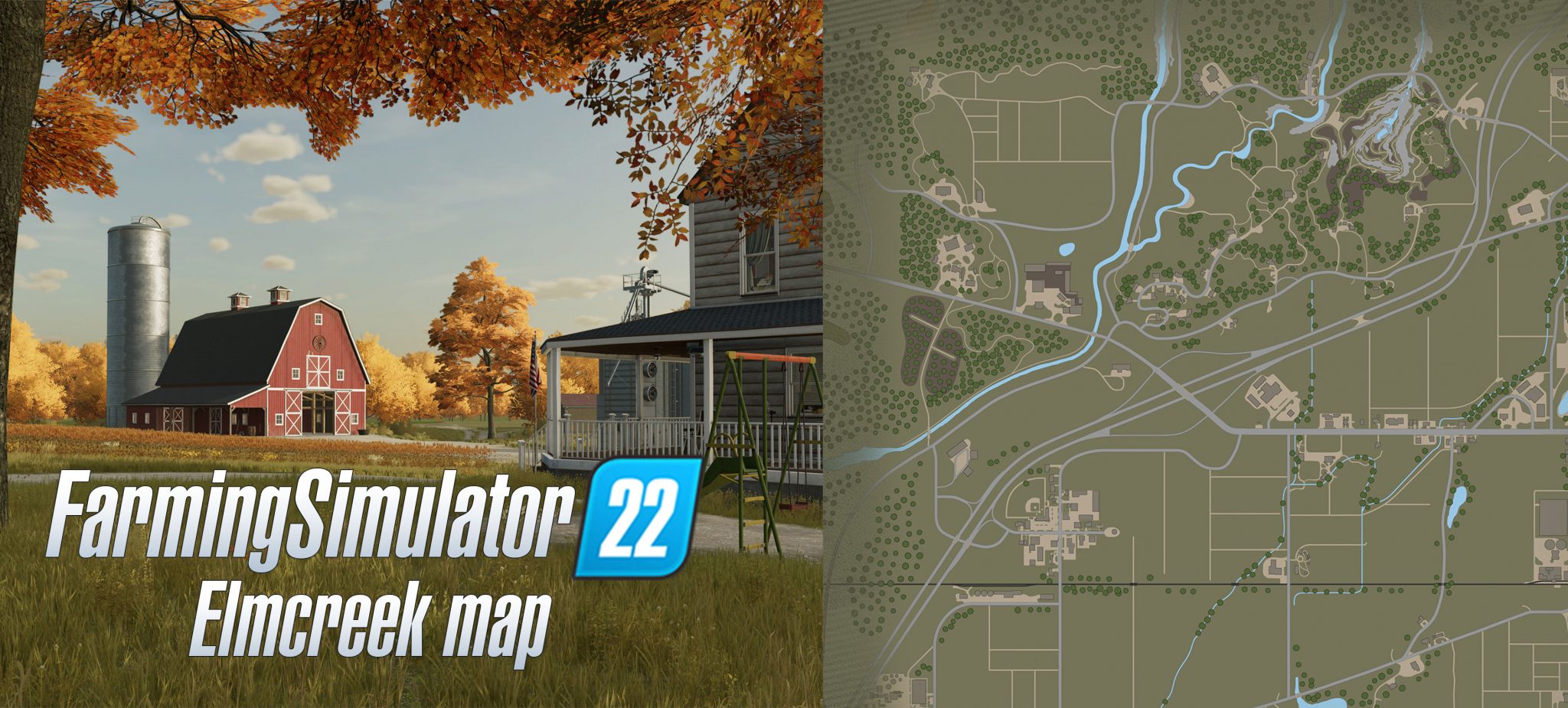 Elmcreek Map In Fs22 Farming Simulator 22 3889