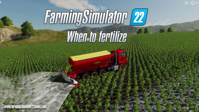Farming Simulator 22 When To Fertilize Your Crops 2787