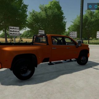 2020 Chevrolet Silverado 3500 v1.0 FS22 Mod | Farming Simulator 22 Mod