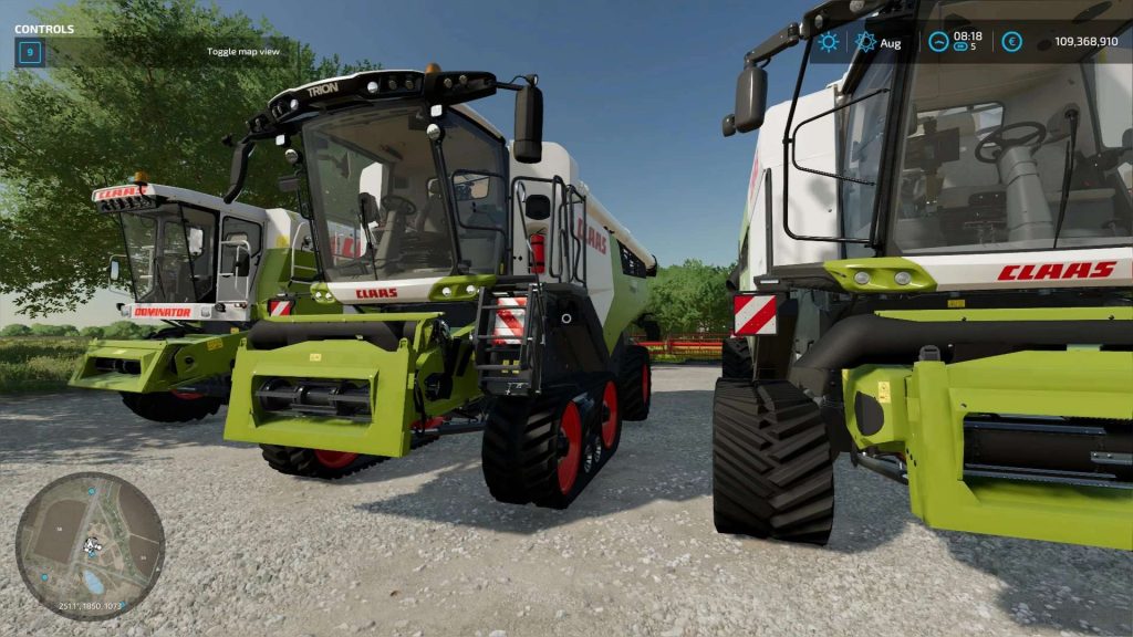 Claas Harvester Modpack V10 Fs22 Farming Simulator 22 3931