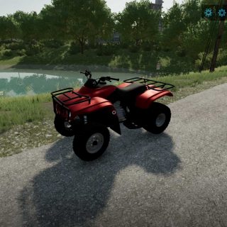 Honda Fourtrax v1.0 FS22 Mod | Farming Simulator 22 Mod