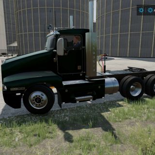 Kenworth T600 Day Cab v1.0 FS22 Mod | Farming Simulator 22 Mod