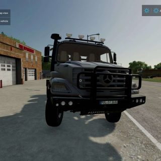 Mercedes Benz Zetros 3643 6x6 v2.0 FS22 Mod | Farming Simulator 22 Mod