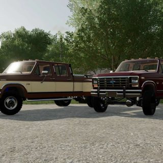 1986 Ford F350 v1 0 FS22 Mod Farming Simulator 22 Mod