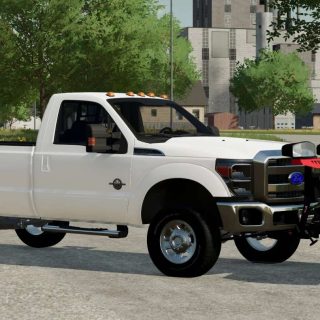 2011 Ford F350 Regular Cab Long Bed v1.0 FS22 - Farming Simulator 22 ...