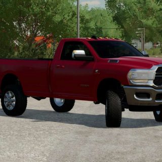 2020 RAM 3500 SINGLE CAB LONG BED v1.0 FS22 Mod | Farming Simulator 22 Mod