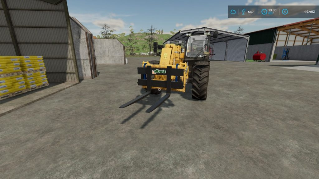 Albutt Pallet Forks V1.0 FS22 Farming Simulator 22 Mod FS22 mod