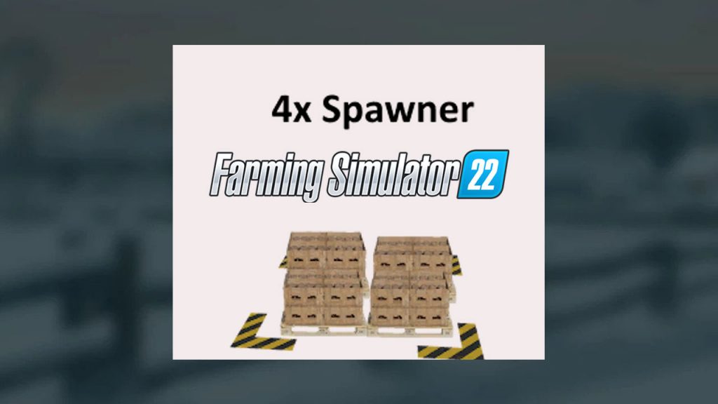 Behive 4x Spawner V1.0 FS22 Mod | Farming Simulator 22 Mod