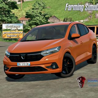 Dacia Logan 2021 V1.0 FS22 - Farming Simulator 22 Mod | FS22 mod