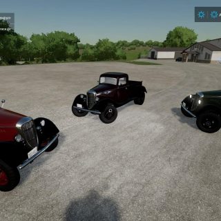 Ford 1935 classic Pickup v1.0 FS22 - Farming Simulator 22 Mod | FS22 mod