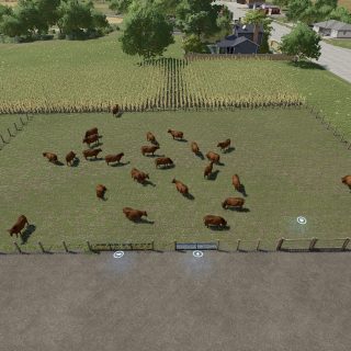 Large Feed Lot V1.0 FS22 - Farming Simulator 22 Mod | FS22 mod