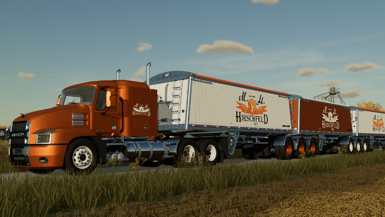 Roadtrain Distinction Super B Hirschfeld Edition V10 Fs22 Farming Simulator 22 Mod Fs22 Mod 4688